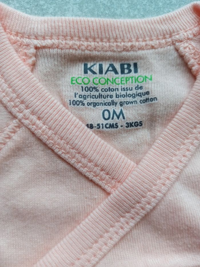 Lot 3 bodies Kiabi 0 mois - photo numéro 7