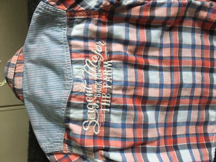 Chemise manches longues Sergent Major 5 ans (110 cm) – Excellent état