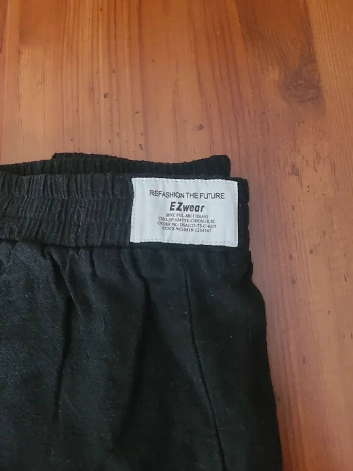 Pantalon effet lin straight femme - photo numéro 3