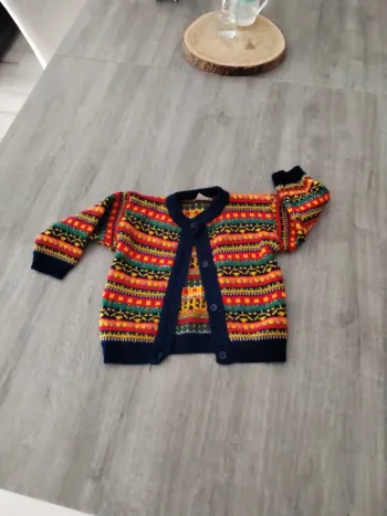 Gilet coloré mixte
