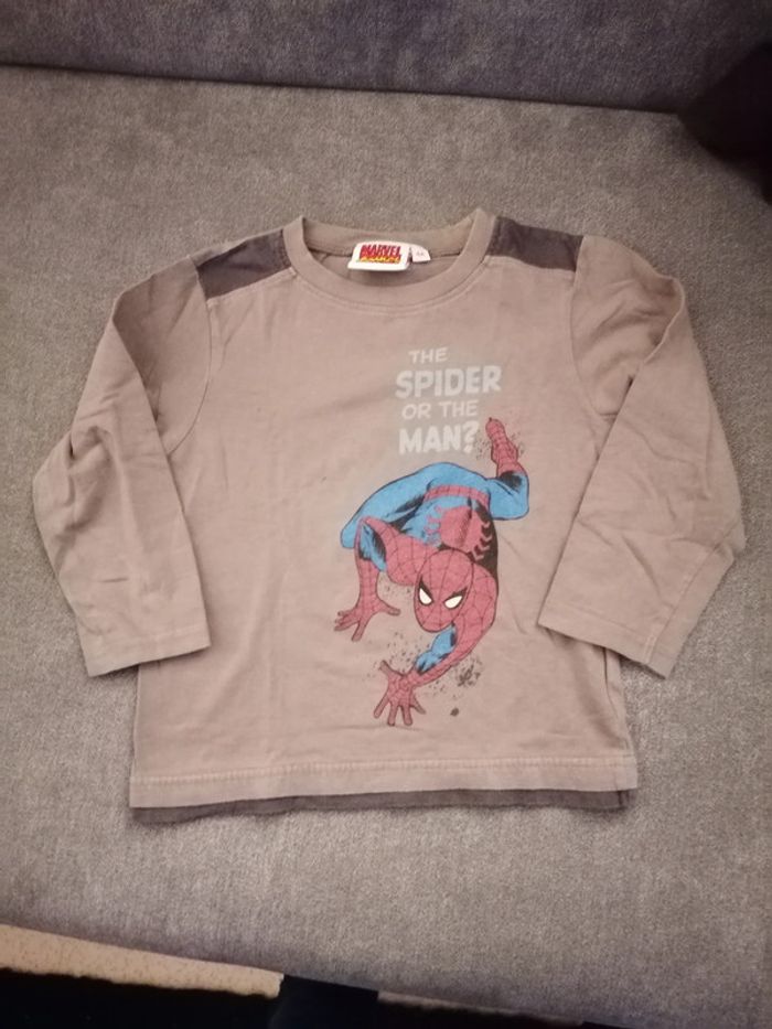 tee-shirt spider man