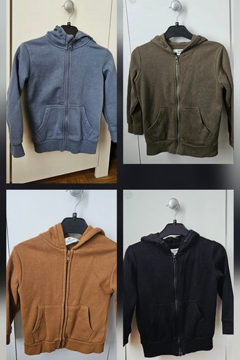 Lot de 4 gilets garçon