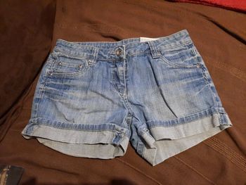 Short en jeans