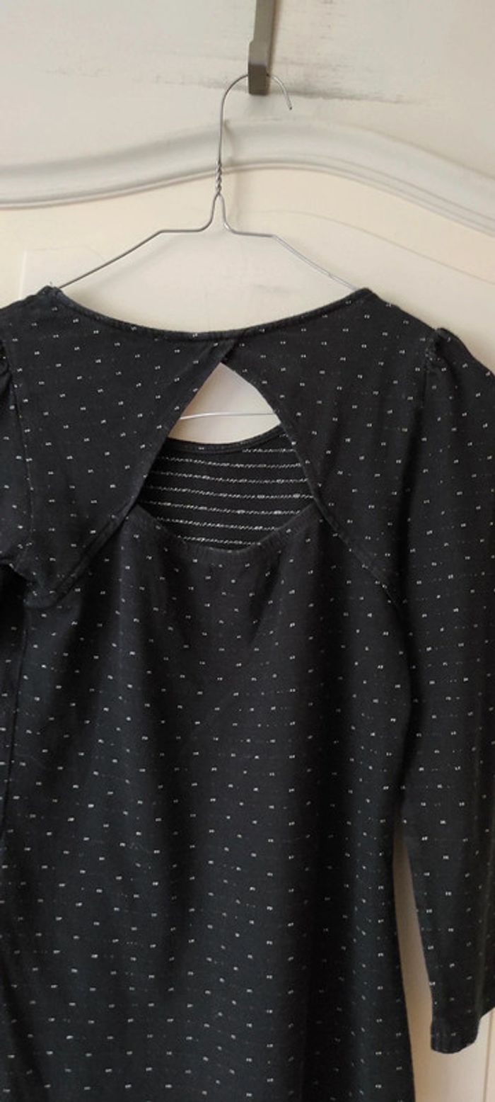 💐T-shirt manche 3/4 - Camaïeu - taille XS - Très bon état 💐 - photo numéro 2