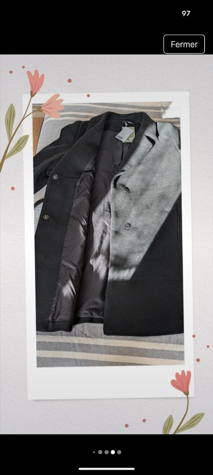 Manteau ceinturé H&M - photo numéro 6
