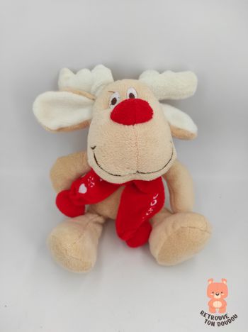Peluche Renne Bibichoc