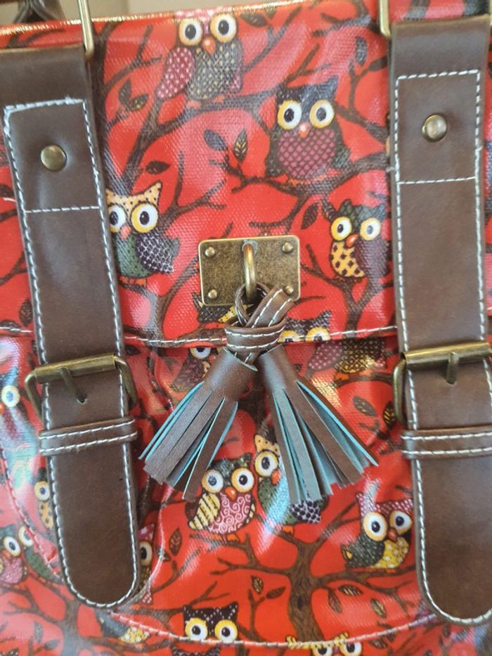 Jolie Sac à main rouge Mfhandbags neuf - photo numéro 5