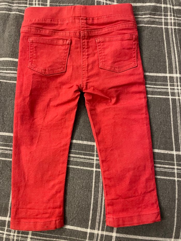 Pantalon 18 mois fuchsia - photo numéro 2