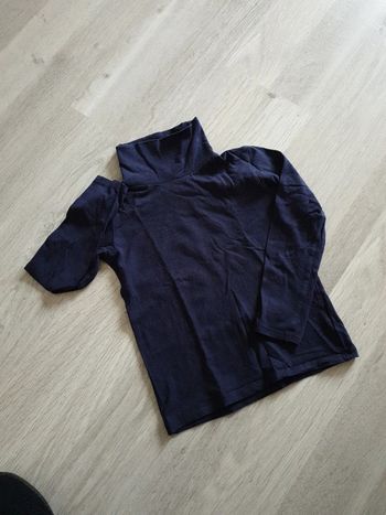 Sous-pull bleu marine 8 ans