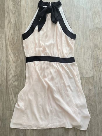 Robe Naf Naf taille 38 noire et  rose 