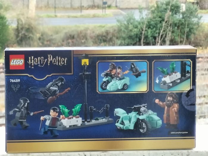 Lego Harry Potter hagrid et Harry s'échappent de privet drive - photo numéro 3