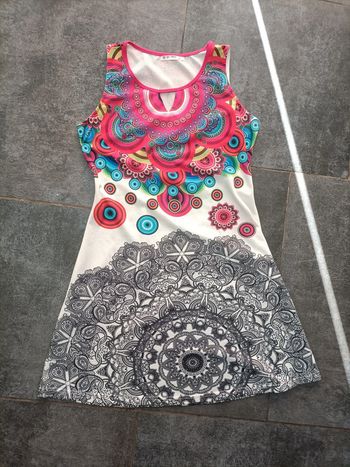 Robe multicolore