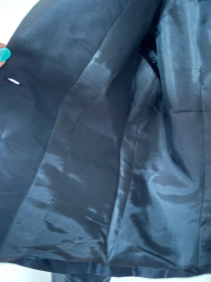 Veste de tailleur en soie sauvage taille 38 - photo numéro 8