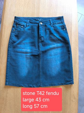 🌺 Jupe en jean - BS Jean - T42 🌺