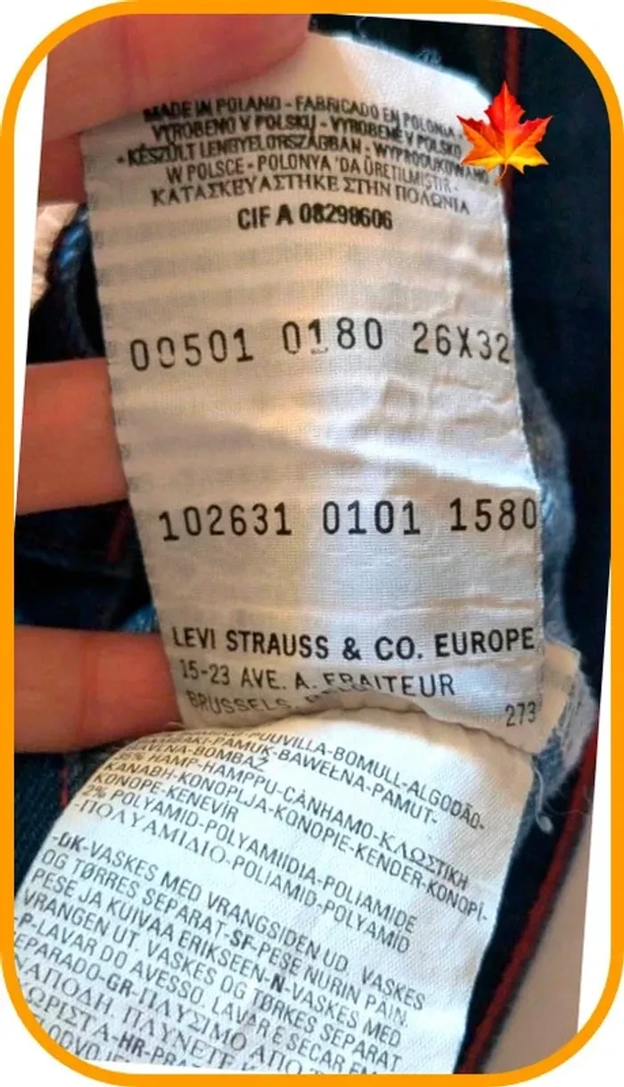 Jeans Levi's 501 homme 36 vintage - photo numéro 6