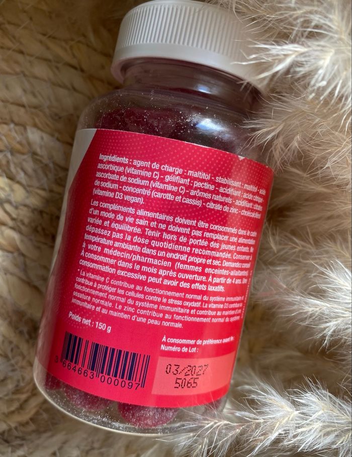 Vitamine C et B - corps - photo numéro 2