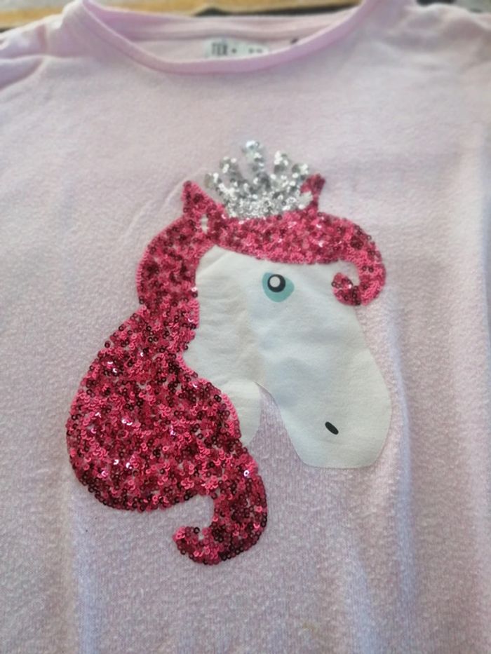 Pull licorne fille - photo numéro 2