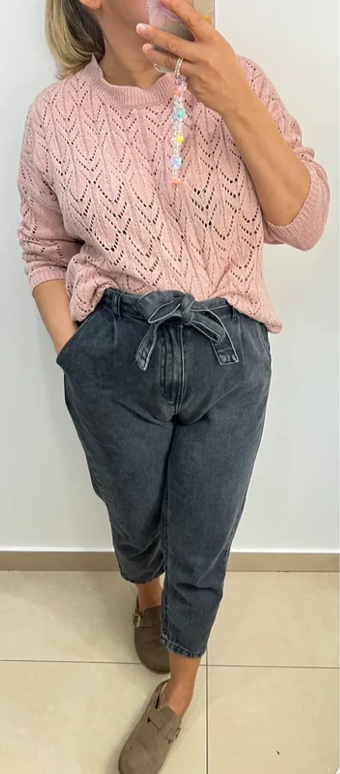Pull Maille Ajourée  157 - photo numéro 3