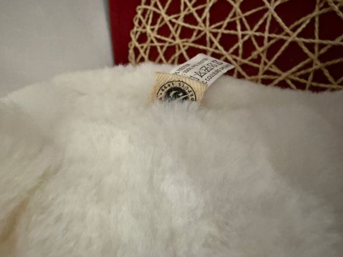 peluche doudou ours blanc polaire - photo numéro 5