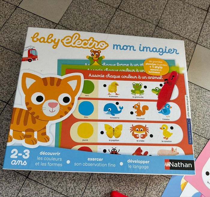 Baby électro - Mon imagier