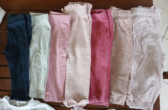 Lot vêtements fille 9_12mois - photo numéro 3