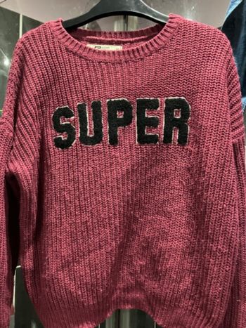 Pull bordeaux