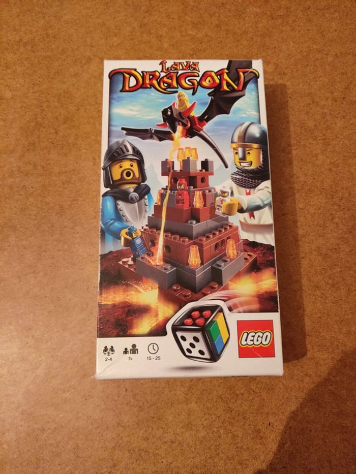 Jeu société Lego lava dragon