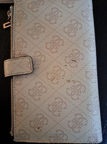 Porte - feuille Guess rose claire