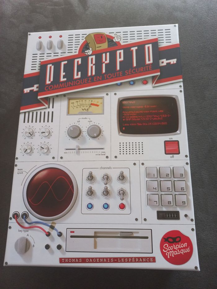 Jeu decrypto scorpion masqué