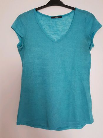 Pull léger manches courtes