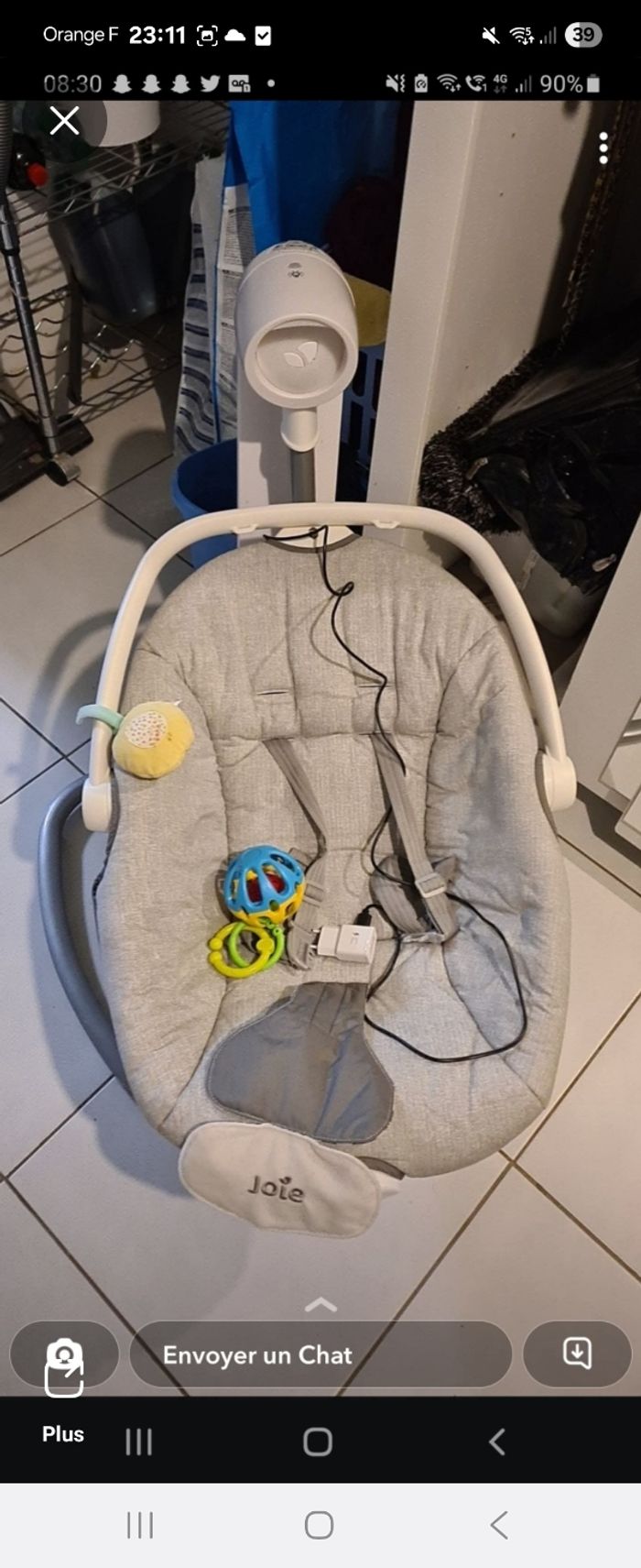 Balancelle et transat électronique Joie - photo numéro 3