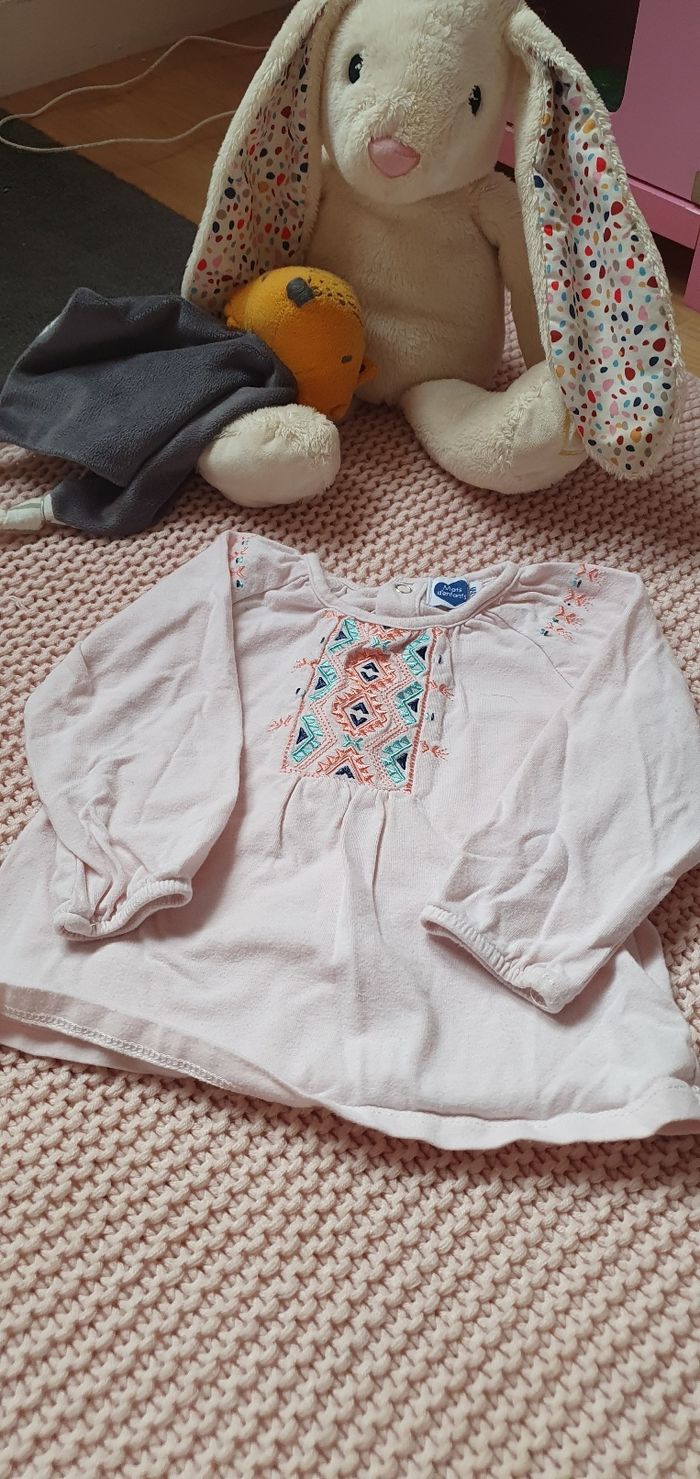 Lot de t-shirt 6 mois - photo numéro 2