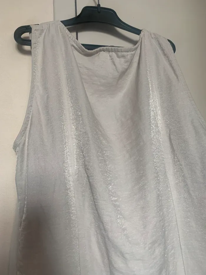 Robe blanche et mordoré - photo numéro 5