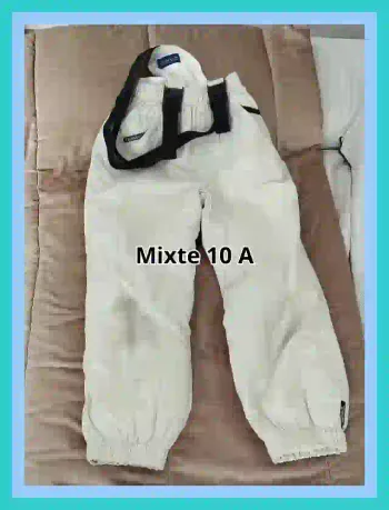 salopette de Ski Cimalp blanc cassé unisex 10 ans   7534626642