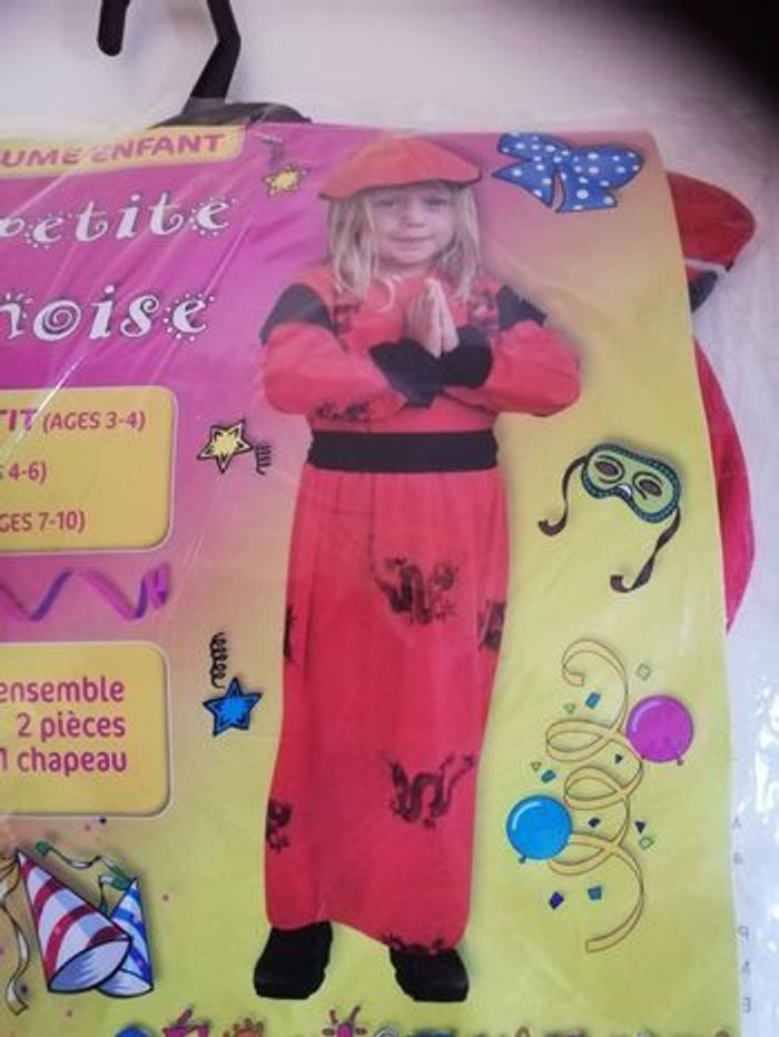 Déguisement la petite chinoise 3-4ans - photo numéro 3