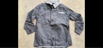 Chemise grise et beige Tout compte fait