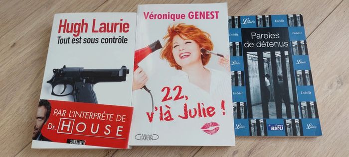 Lot 3 livres brochés - photo numéro 2
