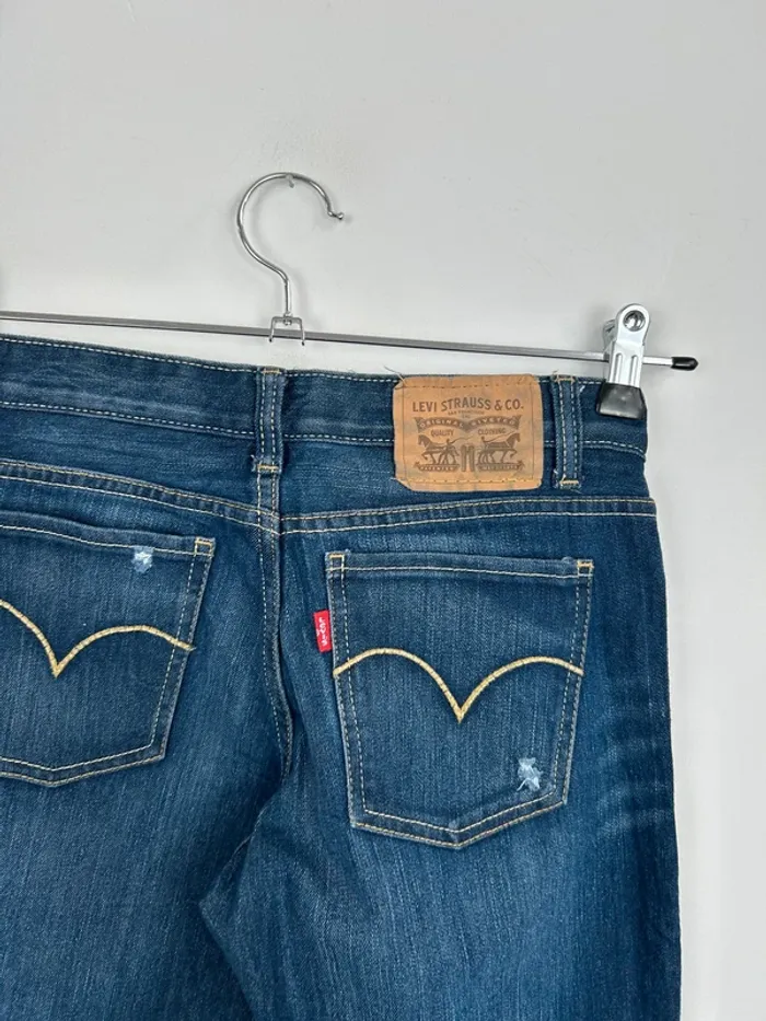 Jean Levi's Fille Bleu Marine | Boyfriend | Taille 14 Ans | Très Bon État SJ034 - photo numéro 8