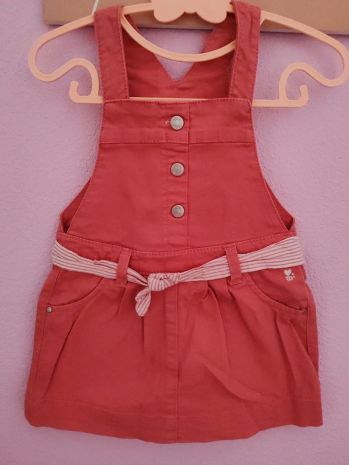 Robe 👗 salopette Obaïbi 12 mois - photo numéro 2