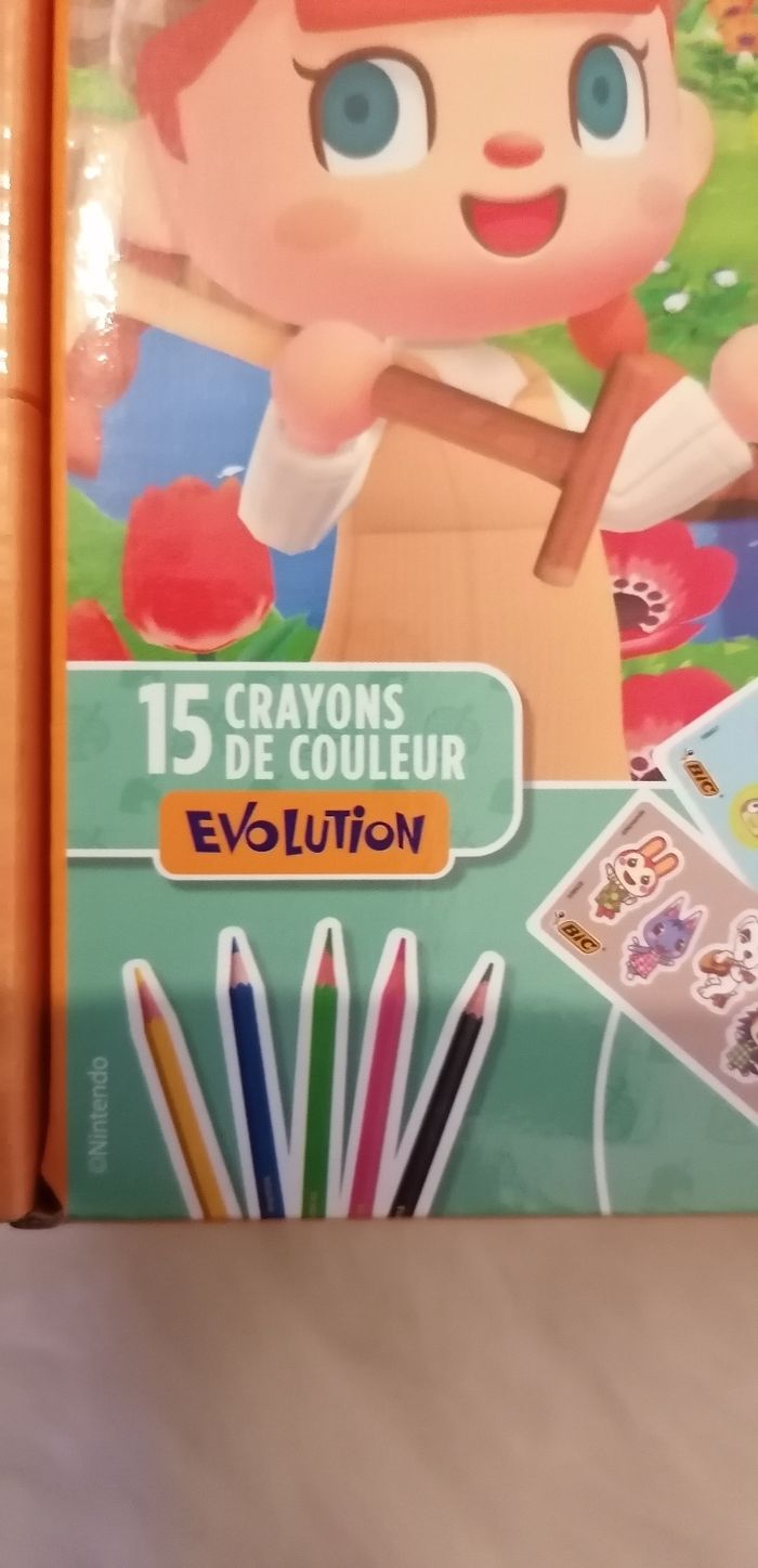 Crayons animal crossing - photo numéro 2