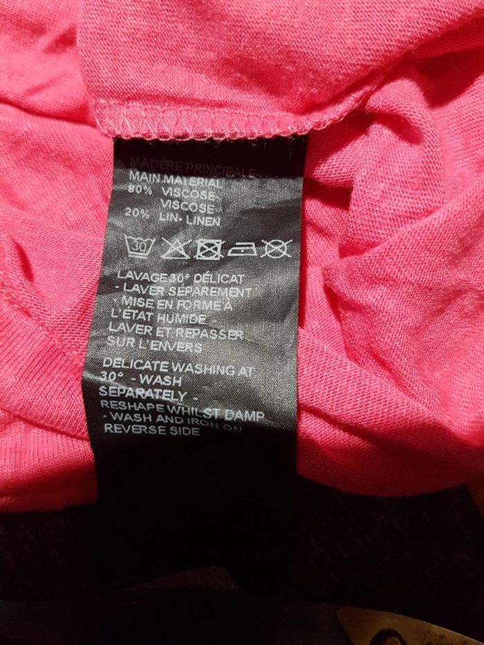 T-shirt  Burton Xs rose - photo numéro 5