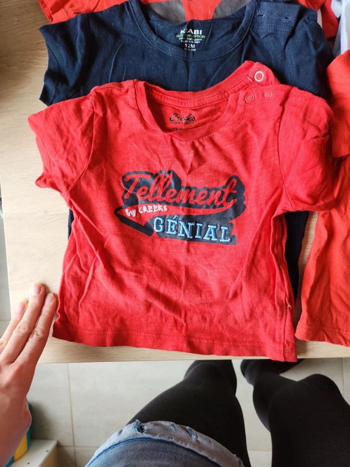 Lot tee shirts - photo numéro 2