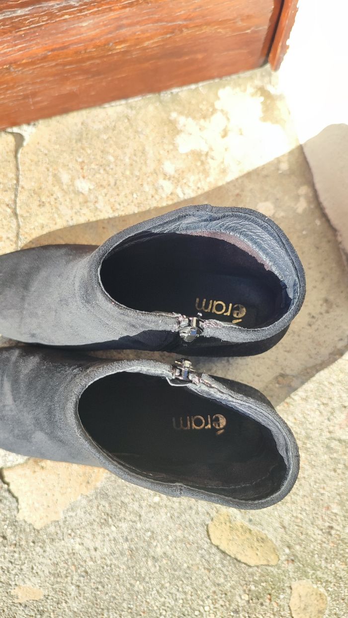 Bottines noires Éram taille 38 - photo numéro 3