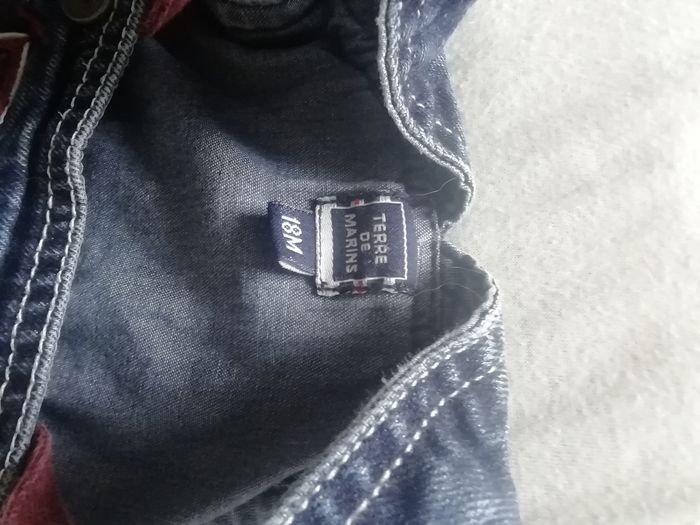 Salopette Jean terre de marins 18 mois - photo numéro 4