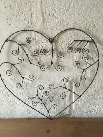Grand Coeur fer décoration