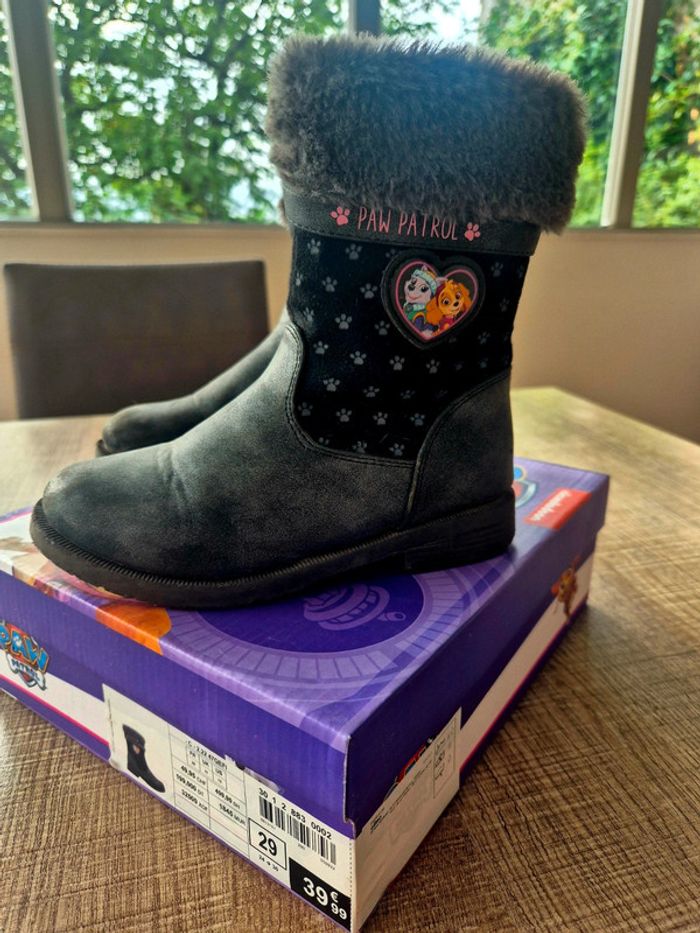 Bottines chaudes Pat Patrouille 29 en excellent état - photo numéro 5