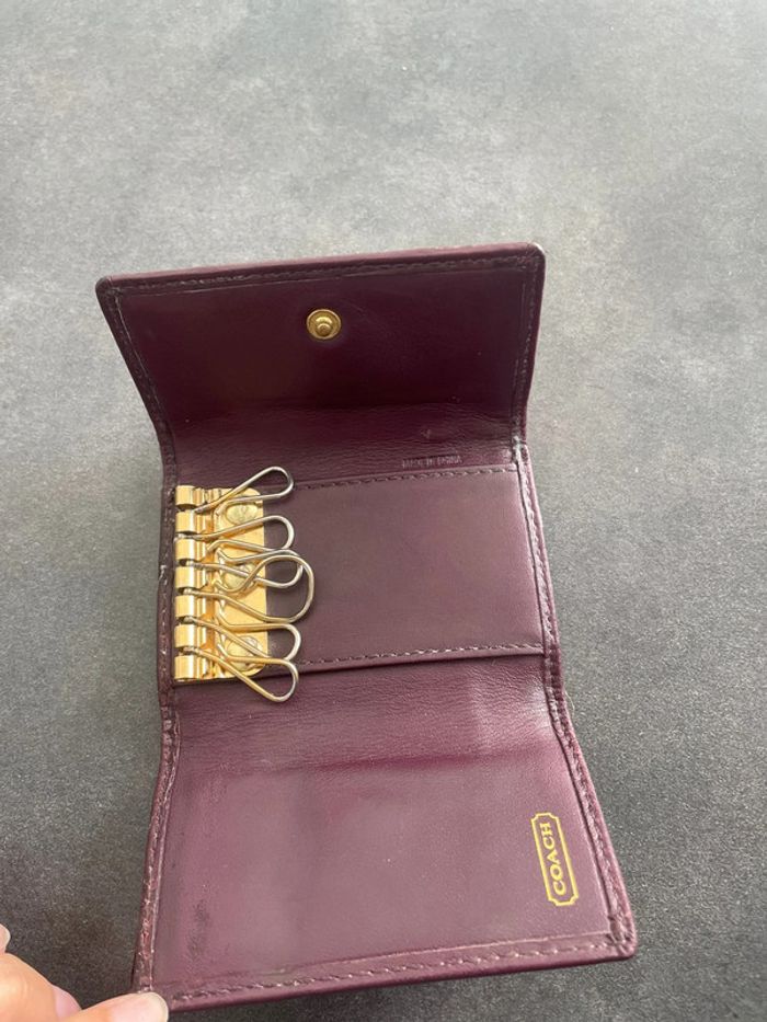 Porte clés vintage Coach - photo numéro 2
