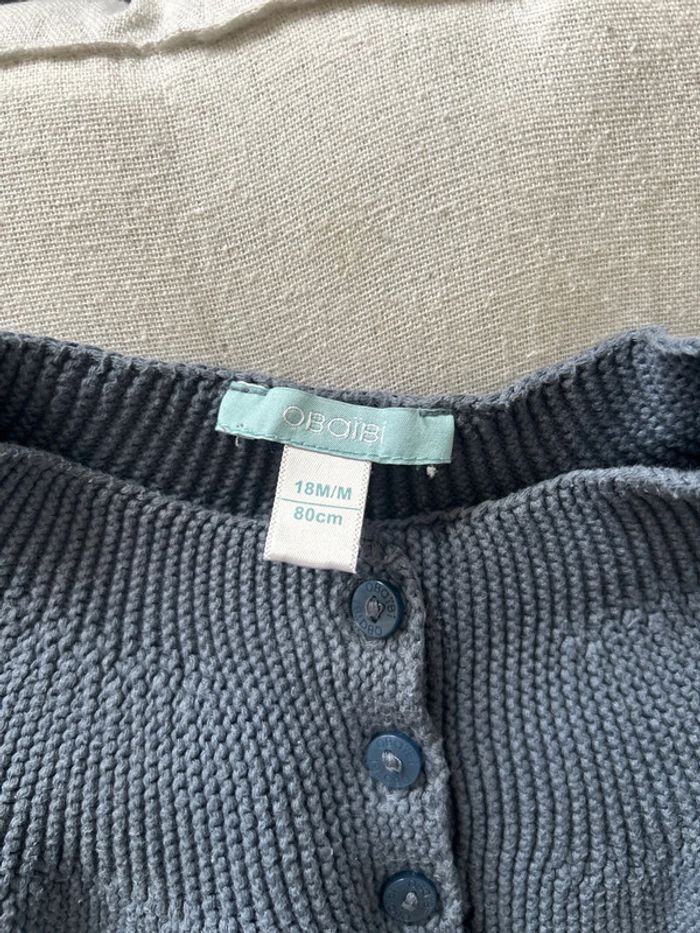 Gilet maille 18 mois - photo numéro 4