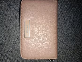 Portefeuille mango rose 