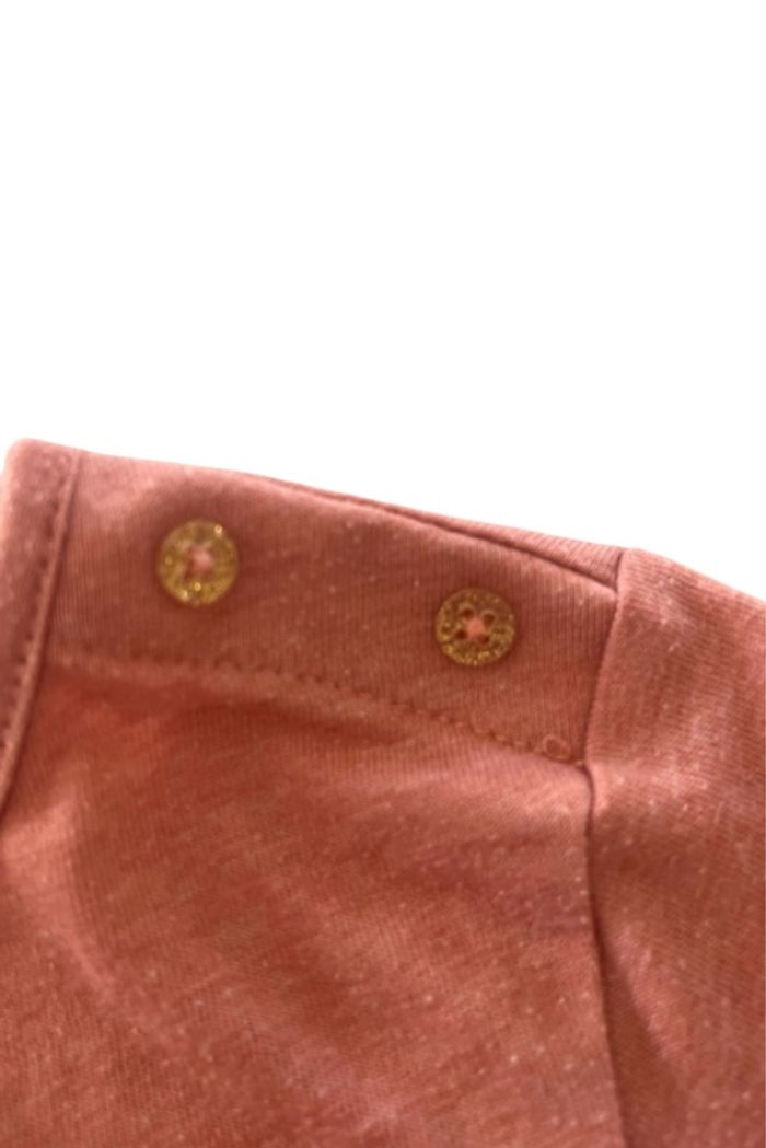 T-shirt, haut manches longues / fille / 4ans / 102cm / rose poudré/ Kiabi - photo numéro 4